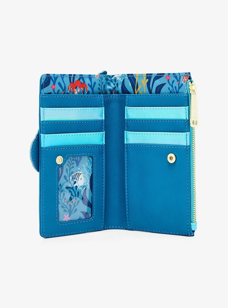 Loungefly Disney The Little Mermaid Character Wallet