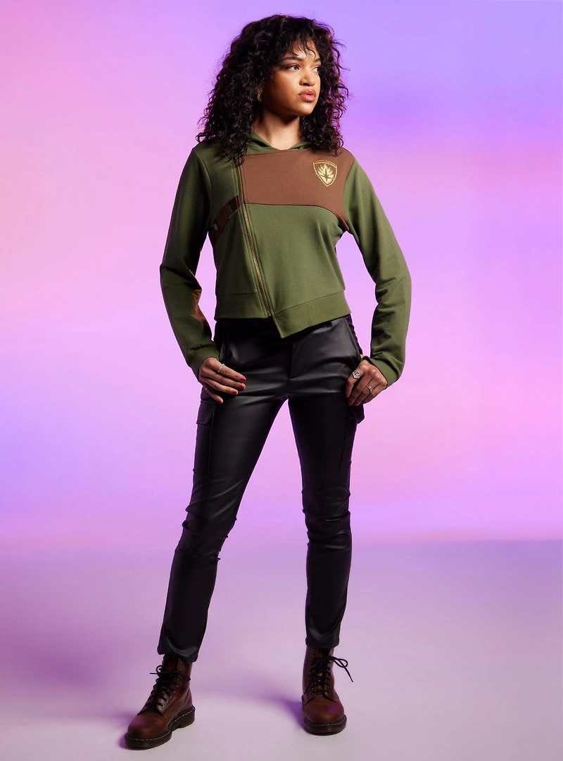 Her Universe Marvel Guardians Of The Galaxy: Volume 3 Gamora Girls Hoodie