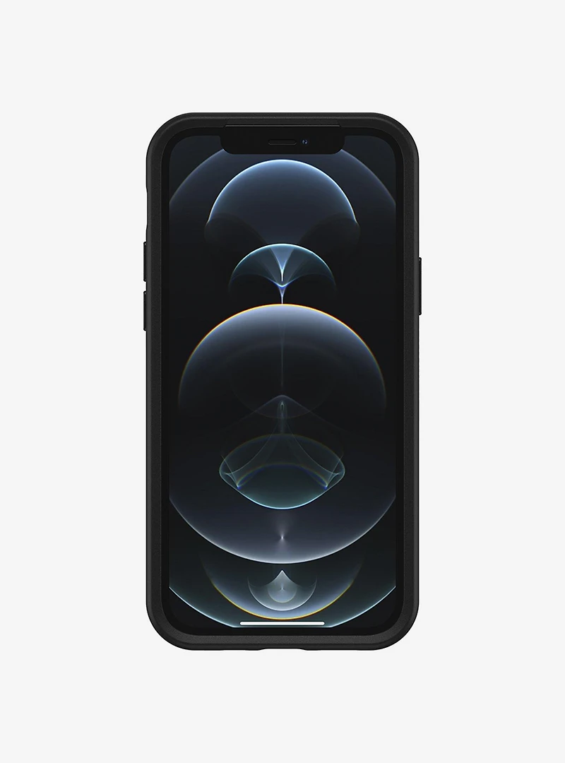 Star Wars The Mandalorian Mythosaur Symmetry Series Black iPhone 12 / iPhone 12 Pro Case