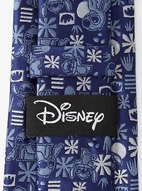 Disney Lilo & Stitch Blue Tropical Men's Tie