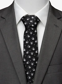 Disney Mickey Mouse Dot Black Men's Tie