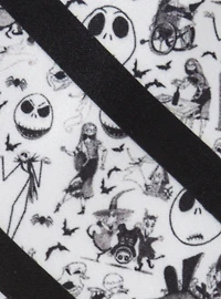 Disney The Nightmare Before Christmas Stripe Black Men's Tie