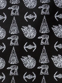 Star Wars Battle Black Men's Tie