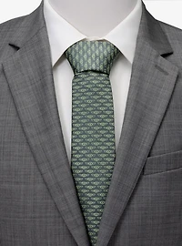 Star Wars The Mandalorian The Child "The Force is Strong With This One" Men's Tie