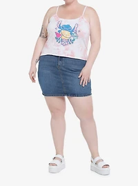 Disney Lilo & Stitch Fruit Tie-Dye Crop Girls Tank Top Plus Size