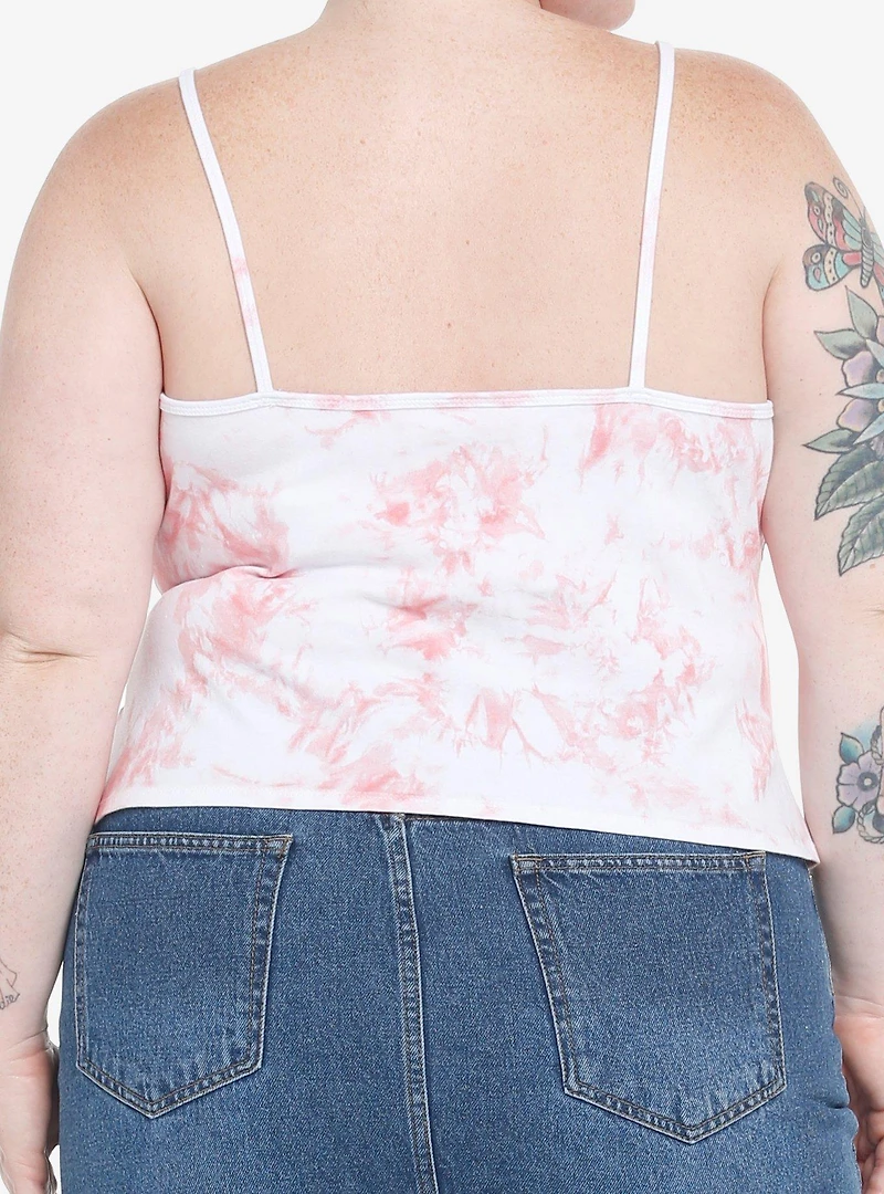 Disney Lilo & Stitch Fruit Tie-Dye Crop Girls Tank Top Plus Size