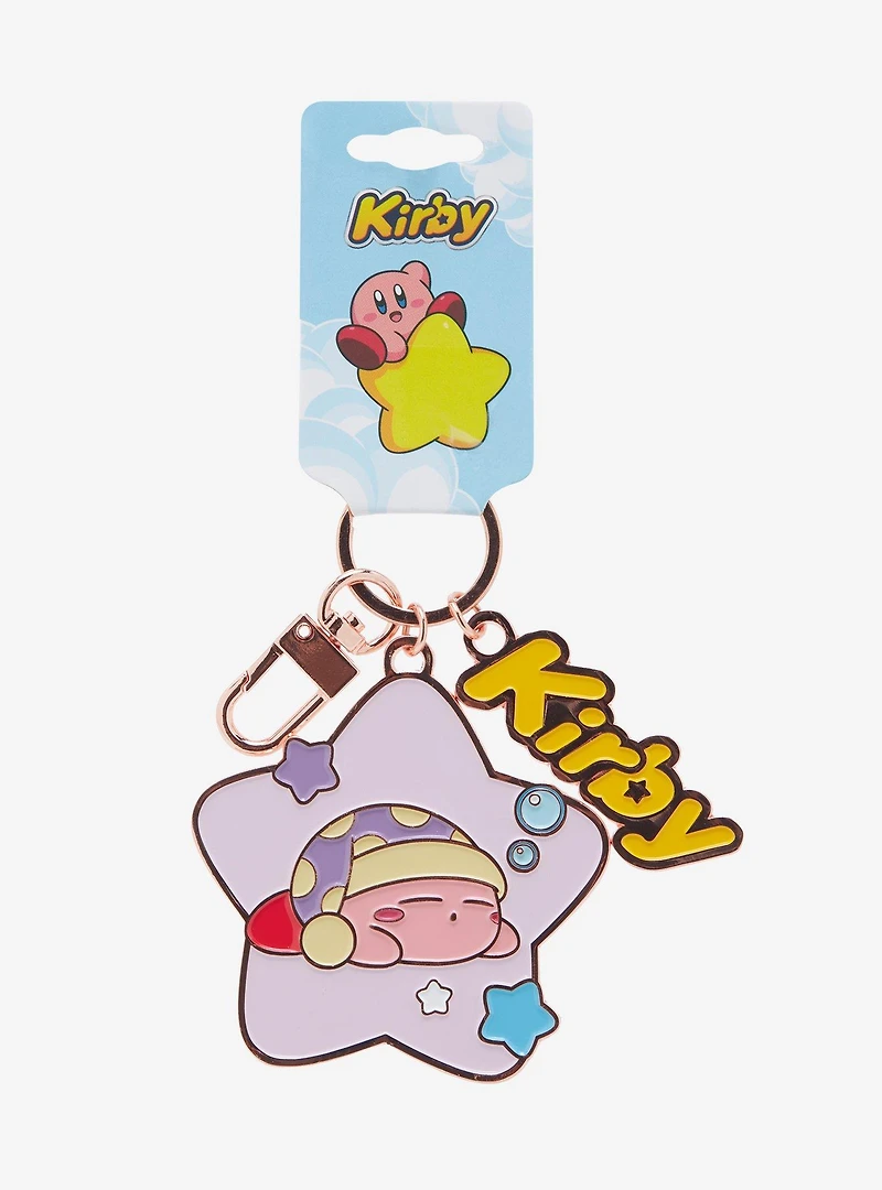 Nintendo Kirby Dreamland Star Multi Charm Keychain - BoxLunch Exclusive