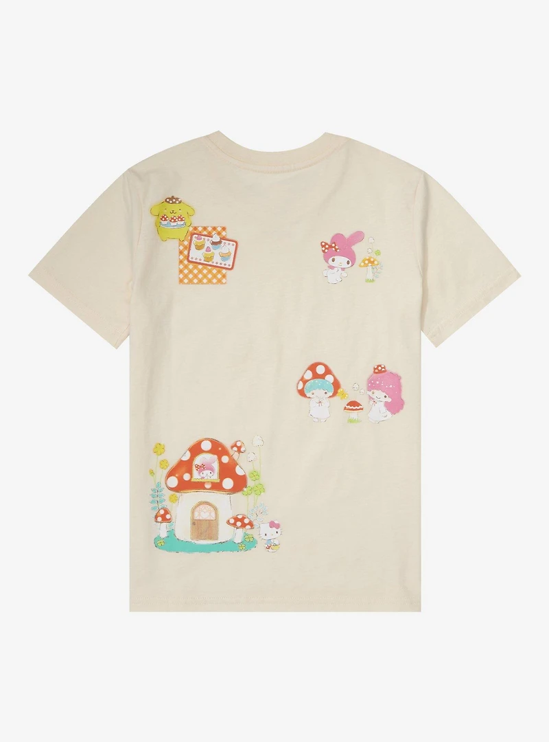 Sanrio Hello Kitty and Friends Mushroom Character Youth T-Shirt -  BoxLunch Exclusive