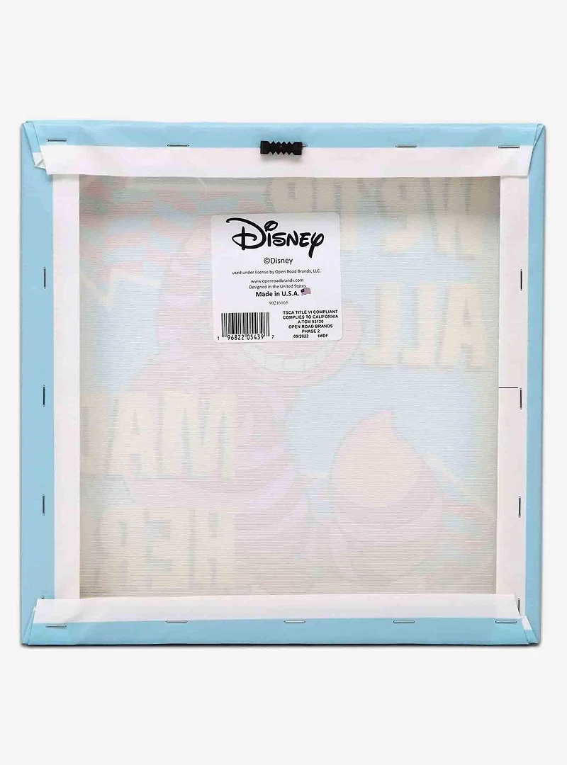 Disney Alice in Wonderland We're All Mad Here Canvas Wall Decor