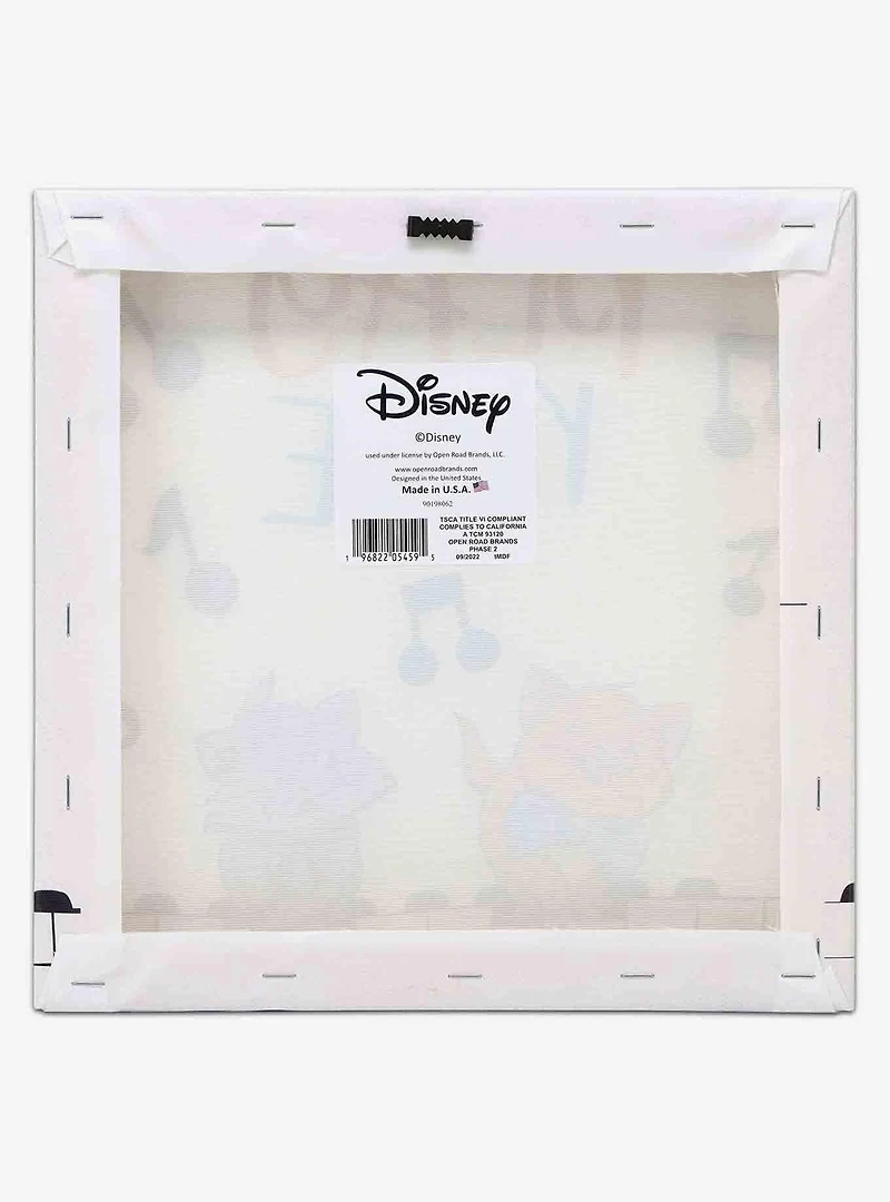Disney The AristoCats Play Nice Piano Canvas Wall Decor