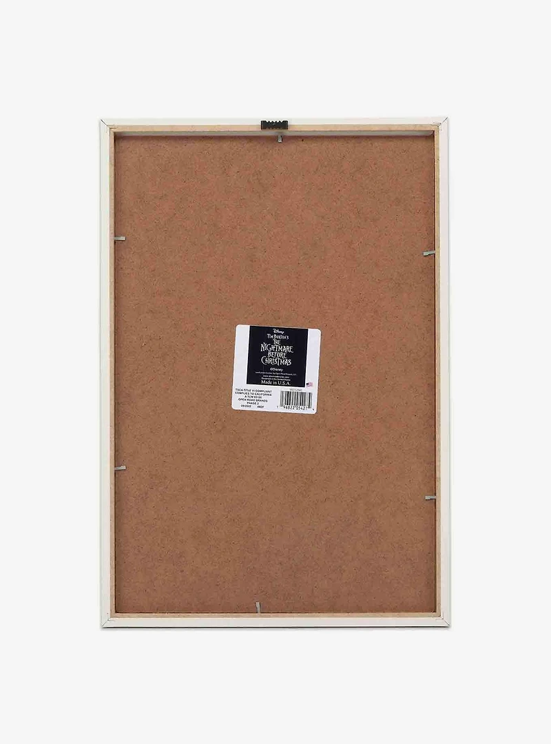 Disney The Nightmare Before Christmas Jack & Sally Meant to Be Canvas Wall Decor