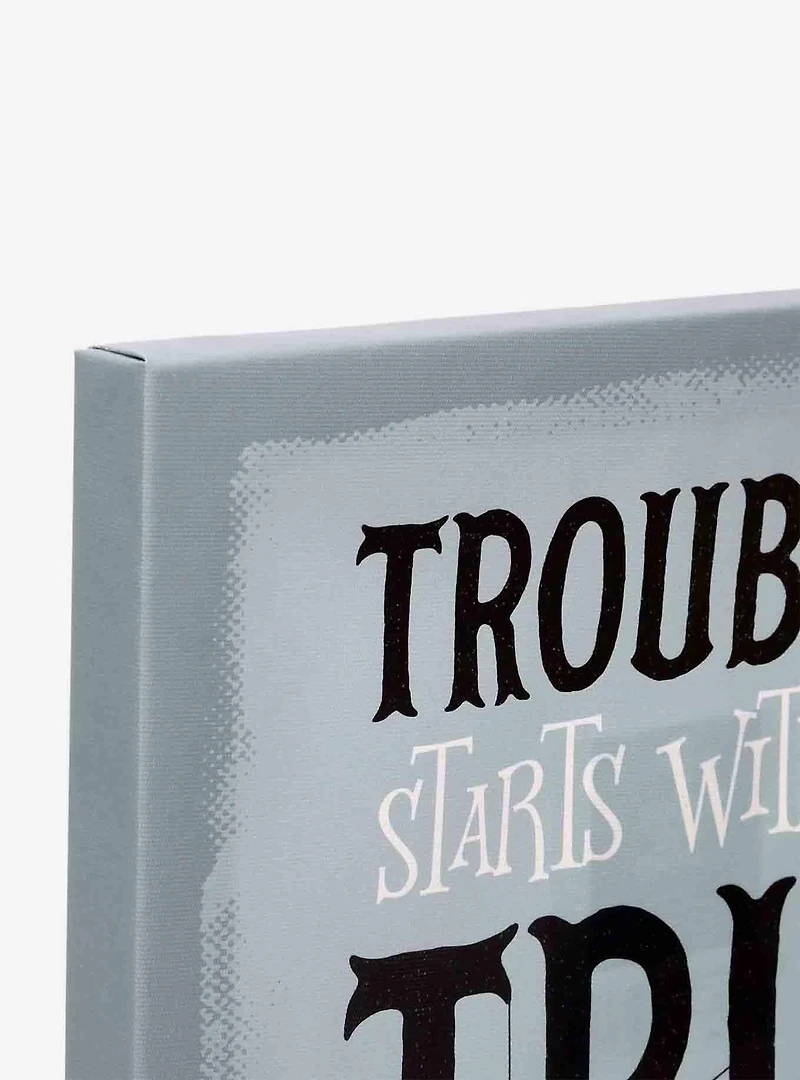 Disney The Nightmare Before Christmas Trouble Starts with a Trio Canvas Wall Decor