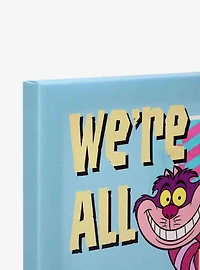 Disney Alice in Wonderland We're All Mad Here Canvas Wall Decor