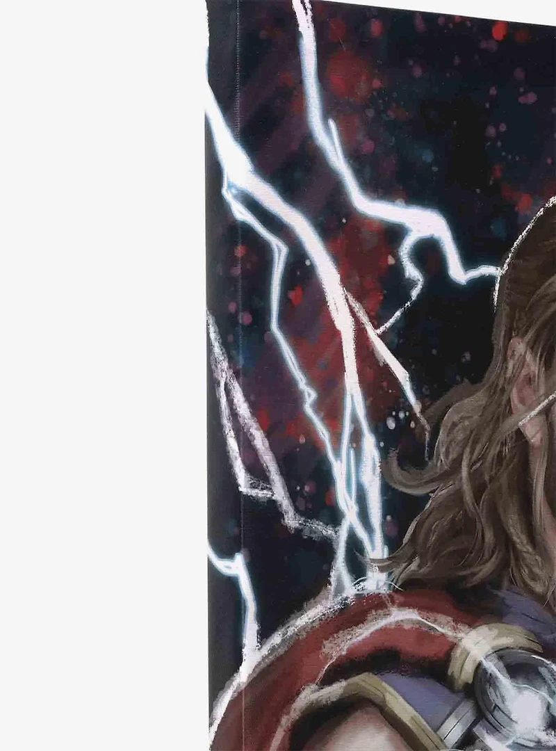 Marvel Thor Love and Thunder Lightning Vertical Canvas Wall Decor