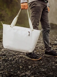 Tarana Halo Gray Cooler Bag Tote