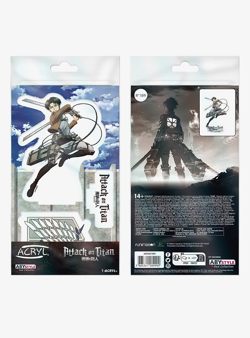 Attack On Titan Acryl Figure Set