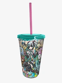 Hatsune Miku Tumbler With Straw 2 Pack