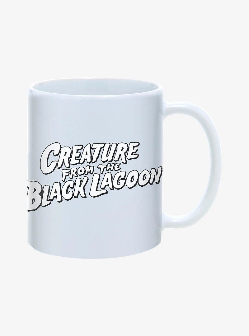 Universal Monsters Creature from the Black Lagoon Logo Mug 11oz