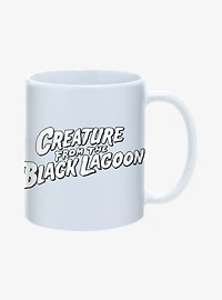 Universal Monsters Creature from the Black Lagoon Logo Mug 11oz