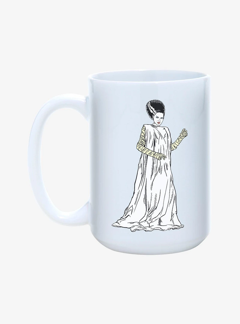 Universal Monsters The Bride of Frankenstein Portrait Mug 15oz