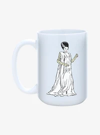 Universal Monsters The Bride of Frankenstein Portrait Mug 15oz