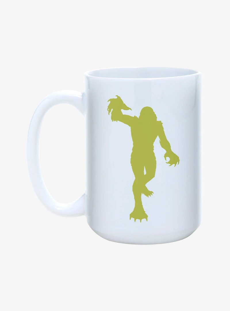 Universal Monsters Creature from the Black Lagoon Silhouette Mug 15oz