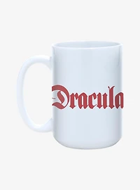 Universal Monsters Dracula Logo Mug 15oz