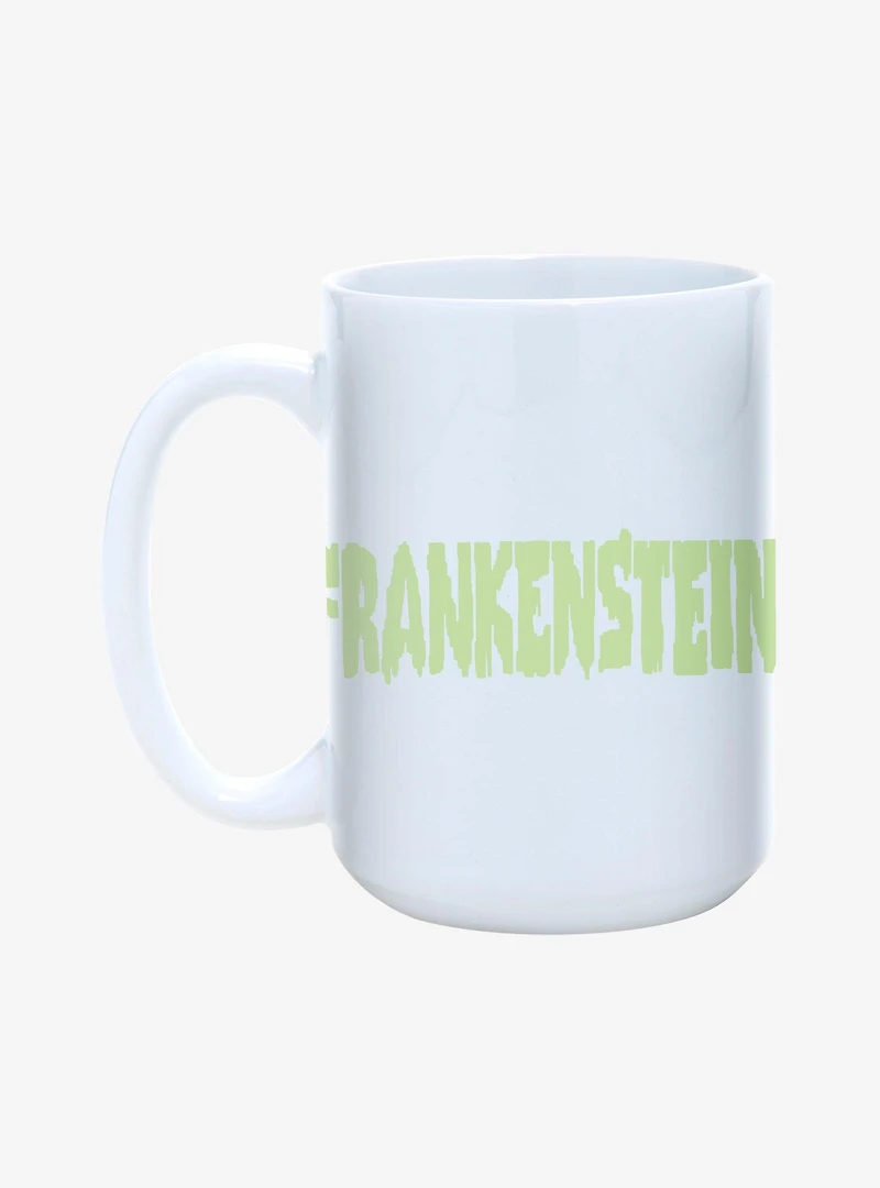 Universal Monsters Frankenstein Logo Mug 15oz