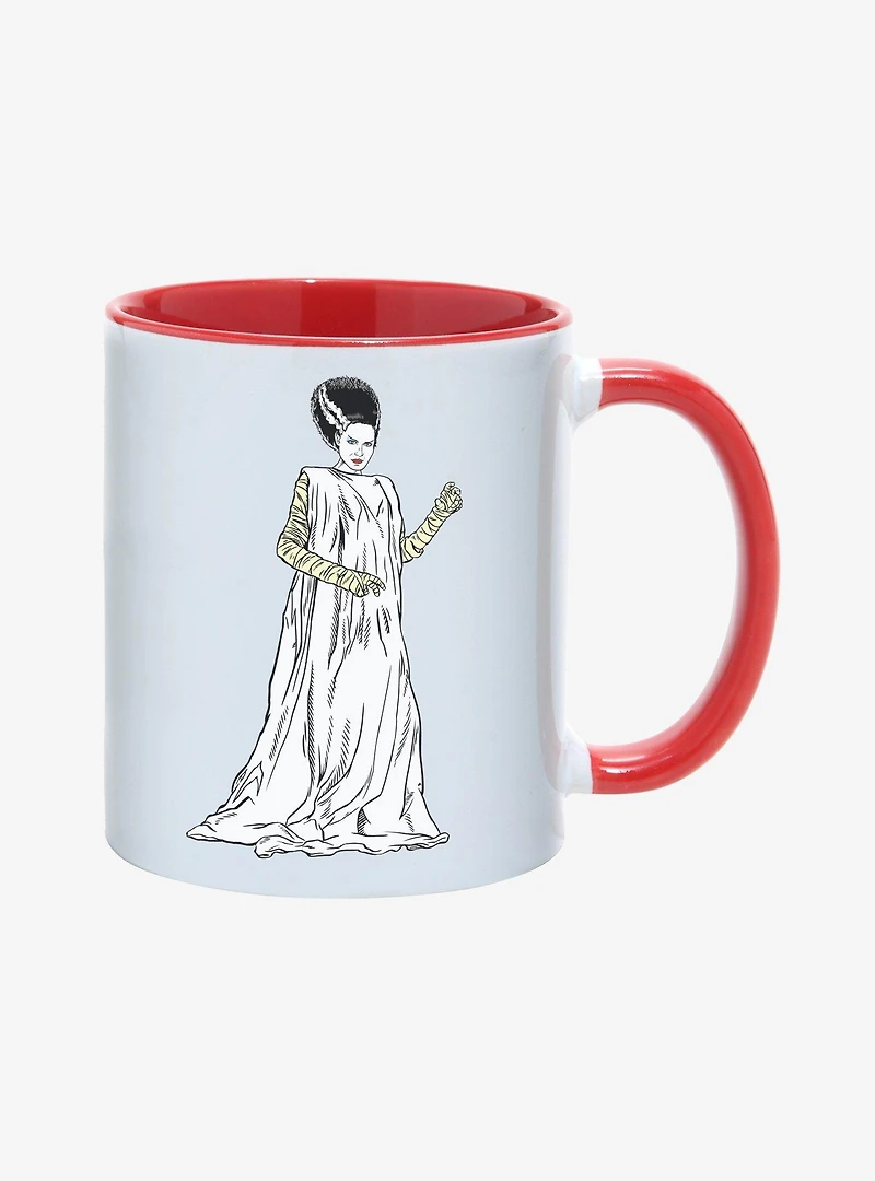 Universal Monsters The Bride of Frankenstein Portrait Mug