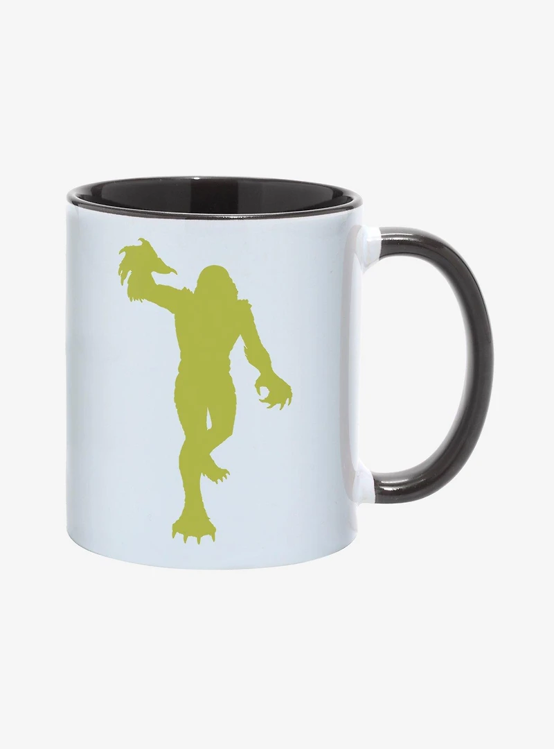 Universal Monsters Creature from the Black Lagoon Silhouette Mug