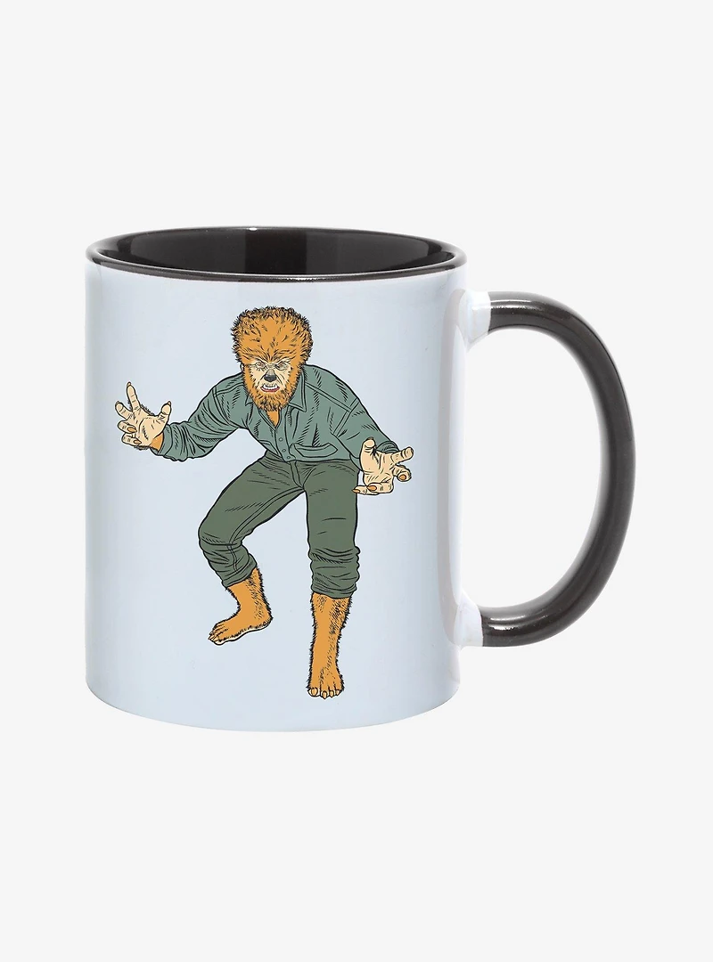 Universal Monsters The Wolfman Attack Mug 11oz
