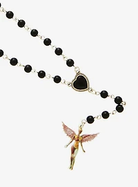Nirvana In Utero Angel Rosary Necklace