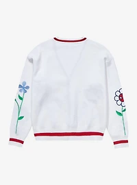 Marvel Spider-Man Flower Women’s Knit Cardigan - BoxLunch Exclusive