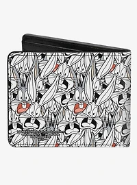 Looney Tunes Bugs Bunny Expressions Stacked Bifold Wallet