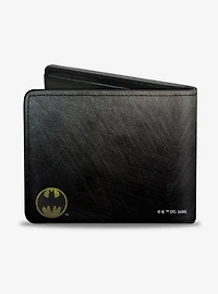 DC Comics Bat Signal Corner Weathered Bifold Wallet