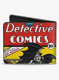 DC Comics Classic Detective Comics Issue 27 First Batman Cover Pose Bifold Wallet
