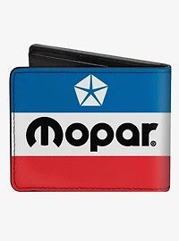 Mopar Chrysler Logo Bifold Wallet