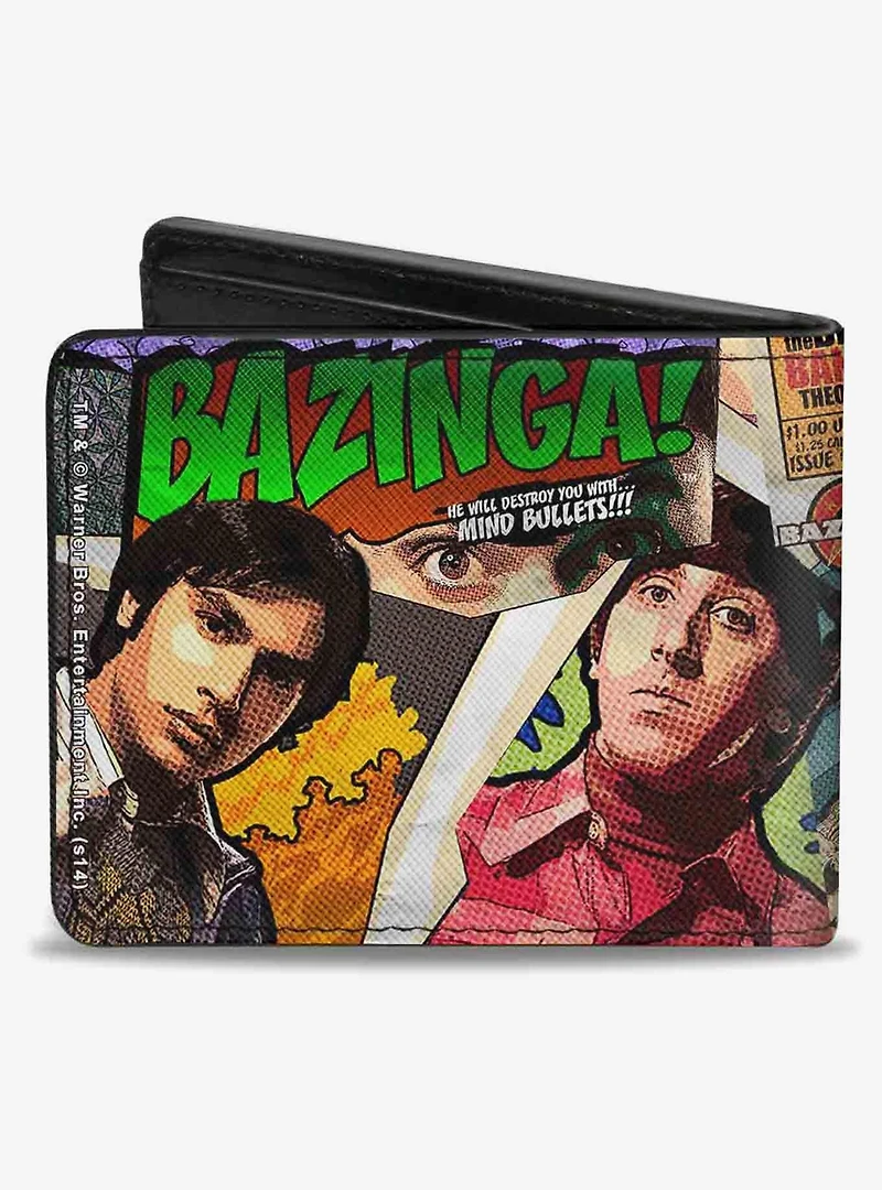 The Big Bang Theory Comic Book Bifold Wallet