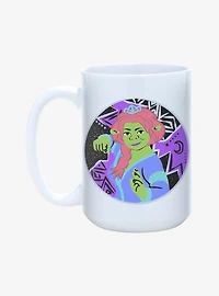 Shrek Fiona Fight Pose Mug 15oz
