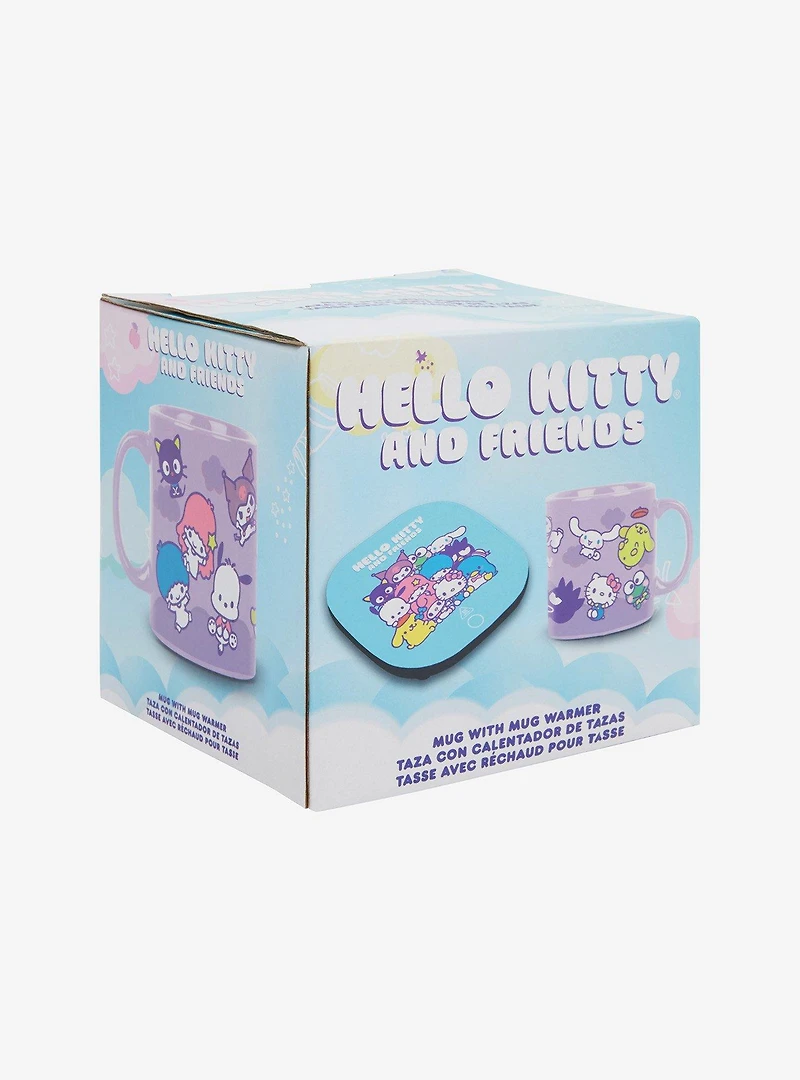 Sanrio Hello Kitty and Friends Group Portrait Mug and Warmer Set