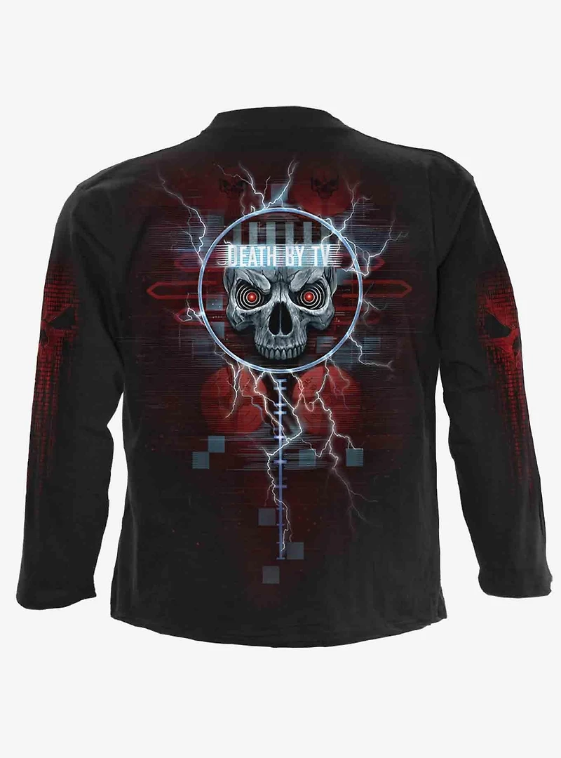 Death By Tv Longsleeve T-Shirt