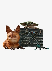 Star Wars The Mandalorian Grogu Sixth Scale Figure Set by Hot Toys
