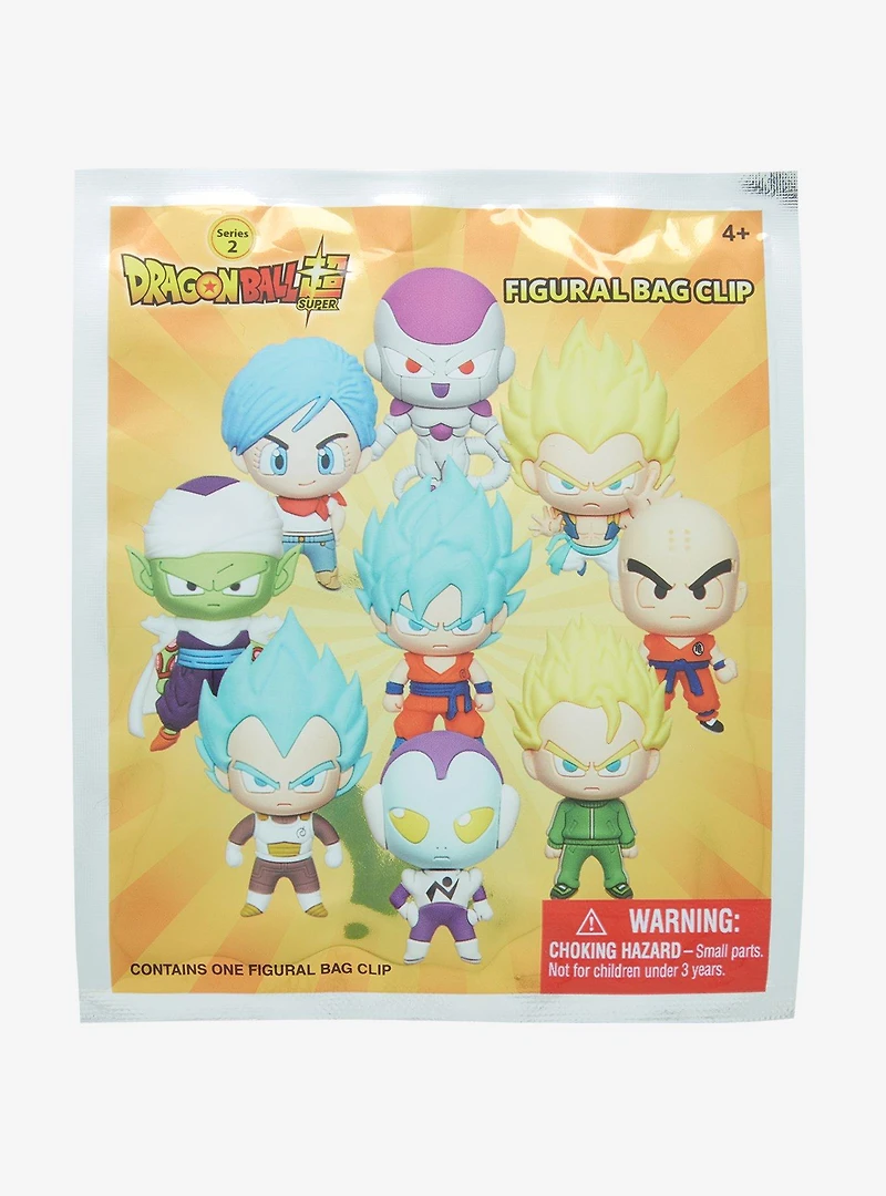 Dragon Ball Z Super Series 2 Blind Bag Figural Bag Clip