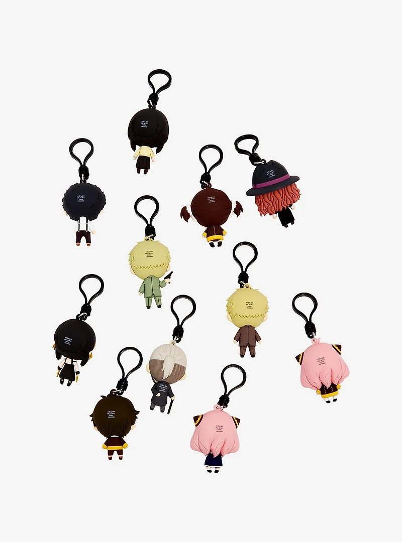 Spy x Family Characters Blind Bag Figural Bag Clip
