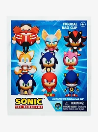 Sonic the Hedgehog Characters Blind Bag Figural Bag Clip