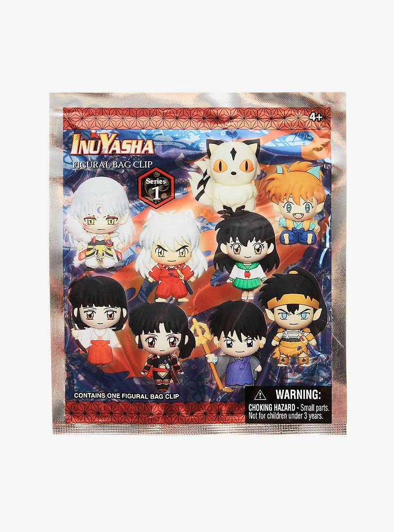 InuYasha Characters Series 1 Blind Bag Figural Bag Clip