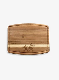 Disney Mickey & Minnie Mouse Ovale Acacia Cutting Board