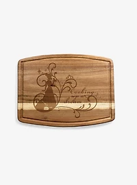 Disney The Princess And The Frog Ovale Acacia Cutting Board