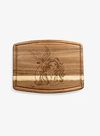 Disney The Little Mermaid Ovale Acacia Cutting Board