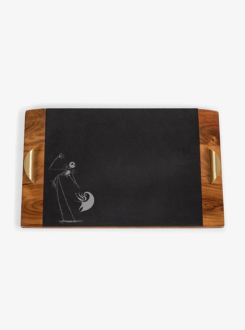 The Nightmare Before Christmas Jack And Zero Covina Acacia And Slate Serving Tray